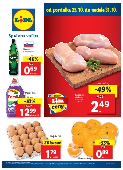 Lidl Leták od 25.10.2021