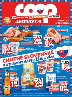 COOP Jednota Leták od 19.6.2025