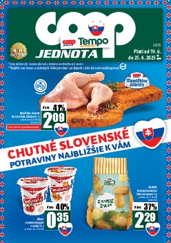 COOP Jednota Leták od 19.6.2025