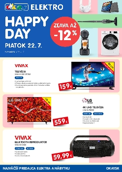 Okey Elektro leták od 18.7.2022